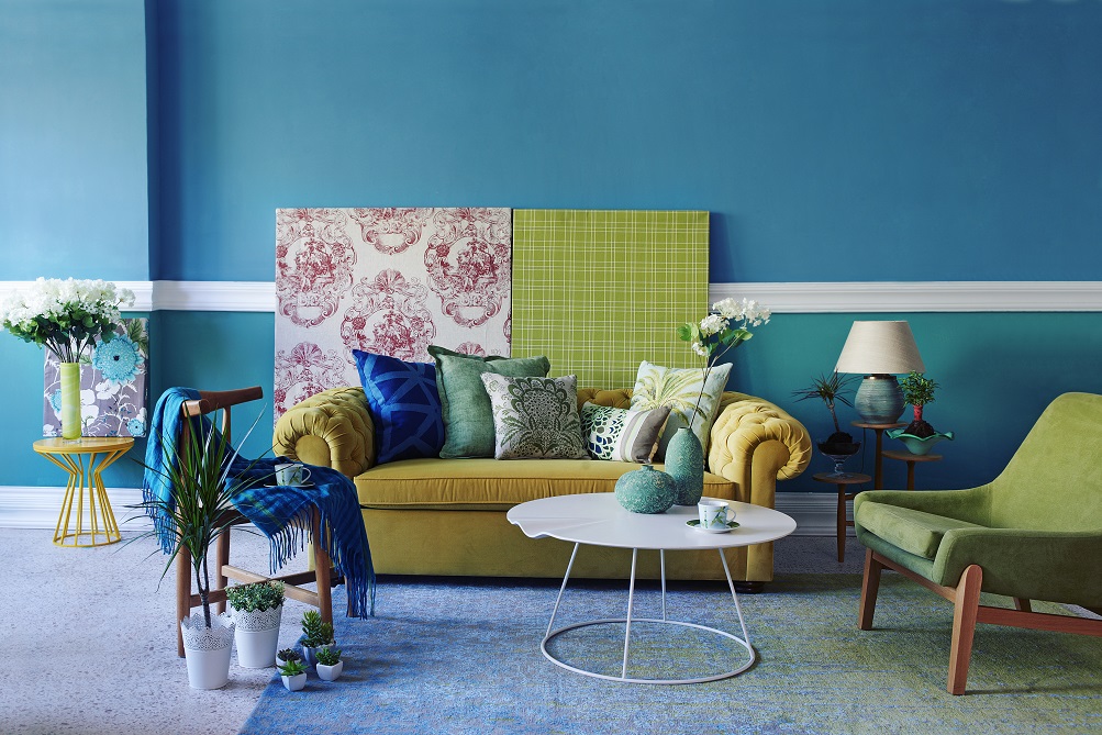 7 two colour combination to complement your furniture